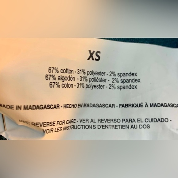 NWT GLORIA VANDERBILT PULLON SKINNY KNIT CORDUROY MID.RISE SIZE XS - Picture 5 of 6